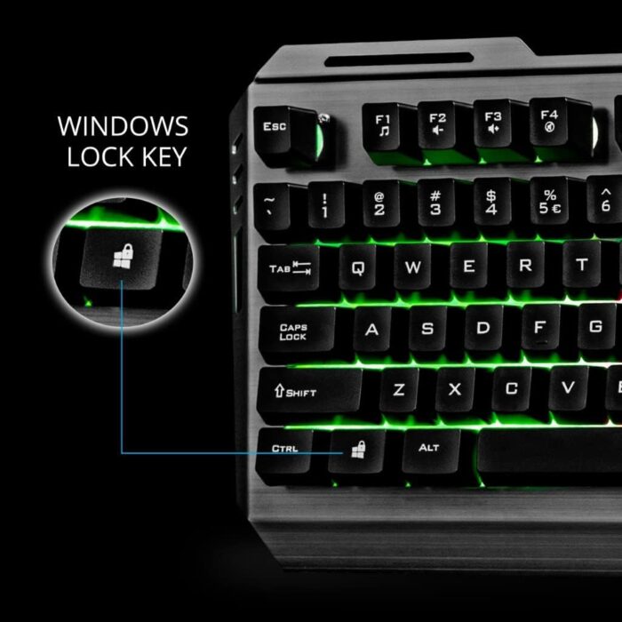 Zebronics Zeb-Transformer Gaming Keyboard and Mouse Combo (USB, Braided Cable) - Image 3