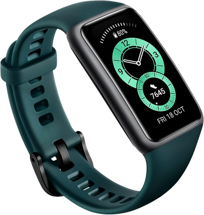 Huawei Band 6, All-Day Spo2 Monitoring, 1.47" Fullview Display, 2-Week Battery Life, Fast Charging, Heart Rate Monitoring, Sleep Tracking, 96 Workout Modes, Message Reminder - Forest Green - Image 4
