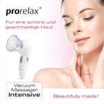 prorelax vacuum massager INTENSIVE | Electric cupping massage | Anti-cellulite device for beautiful and healthy skin | Incl. three different sized attachments | Individually adjustable suction power - Image 7