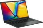 Asus VivoBook E1504G, 15.6" FHD Display, Intel Core i3-N305 Processor/13th Genration, 8GB RAM, 256GB SSD,Intel UHD Graphics,Windows 11 Home, English (US) keyboard,Black,New - Image 6