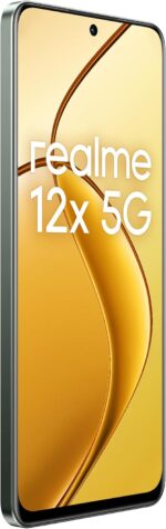 realme 12x 5G | Dual SIM | 8GB RAM | 256GB ROM | 6.67" 120Hz Display | 50MP AI Camera | Dimensity 6100+ | 5000mAh Battery | 15W Fast Charging | Android 14 | 12 Months Warranty (Glowing Black) - Image 4