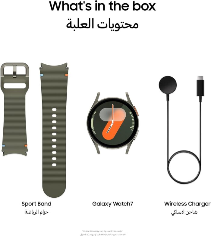 Samsung Galaxy Watch7 Smartwatch, Green, 40mm, Bluetooth, Sleep Coaching, Fitness Tracker (UAE Version) - Image 9