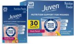 Juven Therapeutic Nutrition Drink Mix Powder for Wound Healing Support, Includes Collagen Protein, Fruit Punch, 1.01 Ounce (Pack of 30)