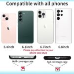 BANGRICH ã€ debaidan-aeã€‘ Phone Lanyard, Neck Lanyard, Nylon Mobile Phone Lanyard, Neck Strap and Wrist Strap Key Chain, Adjustable Women's Crossbody Lanyard for iPhone, Galaxy and Most Smartphones - Image 6