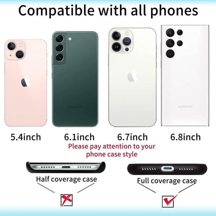 BANGRICH ã€ debaidan-aeã€‘ Phone Lanyard, Neck Lanyard, Nylon Mobile Phone Lanyard, Neck Strap and Wrist Strap Key Chain, Adjustable Women's Crossbody Lanyard for iPhone, Galaxy and Most Smartphones - Image 6