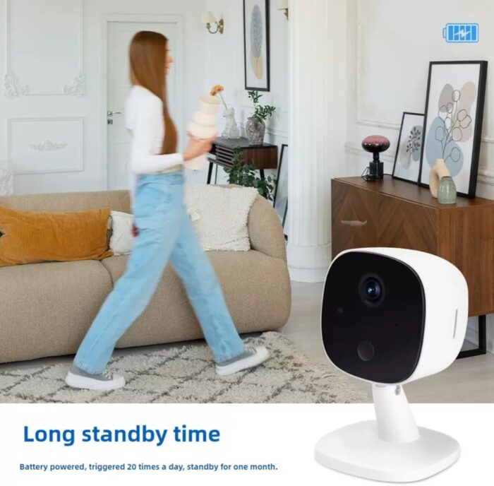 Smart mini WiFi Camera Galayou Indoor Home Cameras for Security with Night Vision Pet Camera with Phone App 24/7 SD Card Storage 1080P Indoor Camera Motion Detection, 2-Way Audio, Baby Monitor - Image 8