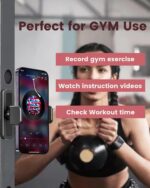 APPS2Car Magnetic Mount for GYM, 360 Adjustable Magnetic Phone golf Mount, Magnetic Phone Holder Compatible with 4.7-6.5" Smartphones, Alloy Base and Joint, Black Cradle - Image 5