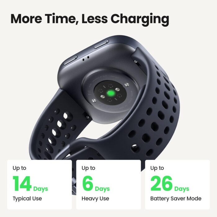 Amazfit Bip 6 Smart Watch 46mm, 14 Day Battery, 1.97" AMOLED Display, GPS & Free Maps, AI, Bluetooth Call & Text, Health, Fitness & Sleep Tracker, 140+ Workout Modes, 5 ATM Water-Resistance - Image 5