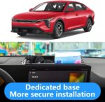 LUNQIN Car Phone Holder Center Console Organizer Tray for Kia K4 2025 2026 Auto Interior Accessories Best Cell Phones Mount Mobile Cellphone Stand Dashboard Screen Storage Accessory - Image 4