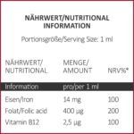 ALP NUTRITION Iron Drops 30 ml, Liquid Iron Supplement for Women with Folic Acid Vitamin B12, Well tolerated alternative to Iron Tablets High Strength - Image 6