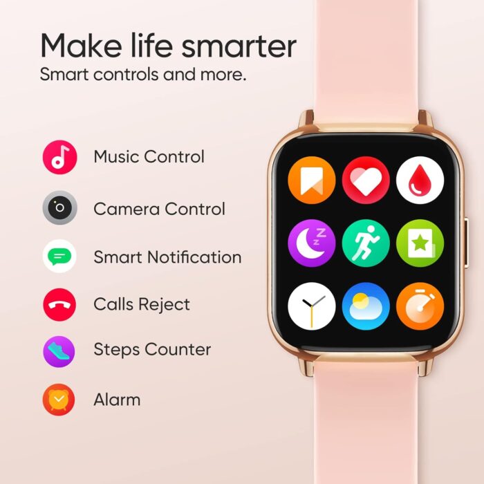 DIZO Fitness Tracker Smartwatch 2,1.69in (43mm) - Image 6