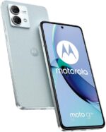 Motorola Moto G84 Dual-SIM 256GB ROM + 8GB RAM (GSM Only | No CDMA) Factory Unlocked 5G Smartphone (Marshmallow Blue) - International Version - Image 2