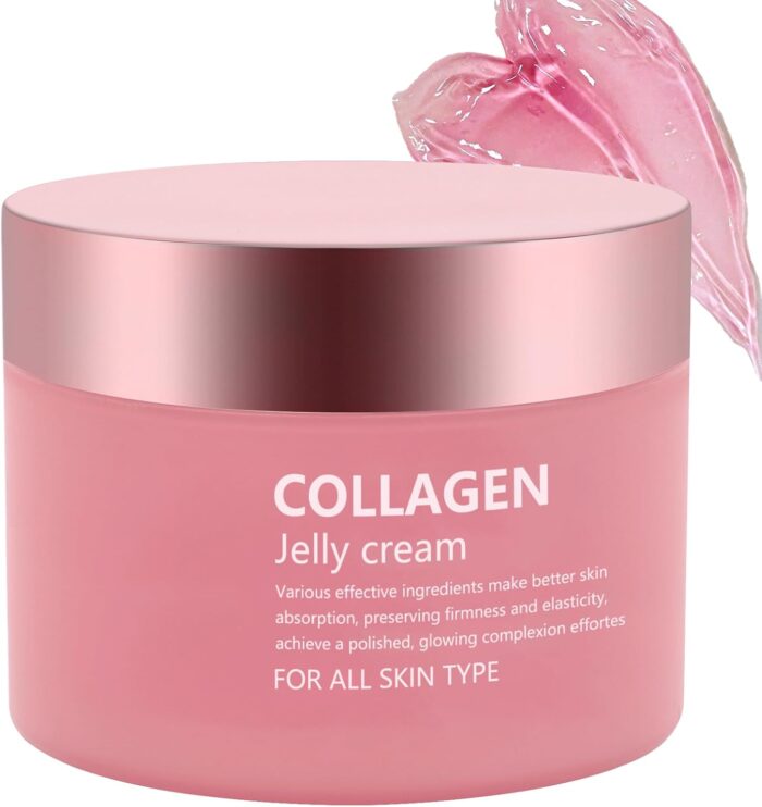 SOYUB Collagen Jelly Cream – Contains Niacinamide & Freeze Dried Hydrolyzed Collagen -Elasticity & Hydration, Reduce Fine Lines & Dullness, Korean Skin Care For All Skin Types (3.38 fl.oz)