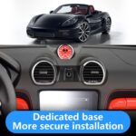LUNQIN Car Phone Holder for Porsche 718 2017 2018 2019 2020 2021 2022 2023 2024 2025 Cayman Convertible Coupe Boxster Spyder GTS Auto Accessories Best Cell Phones Mount Cellphone Mobile Cradle Stand - Image 3