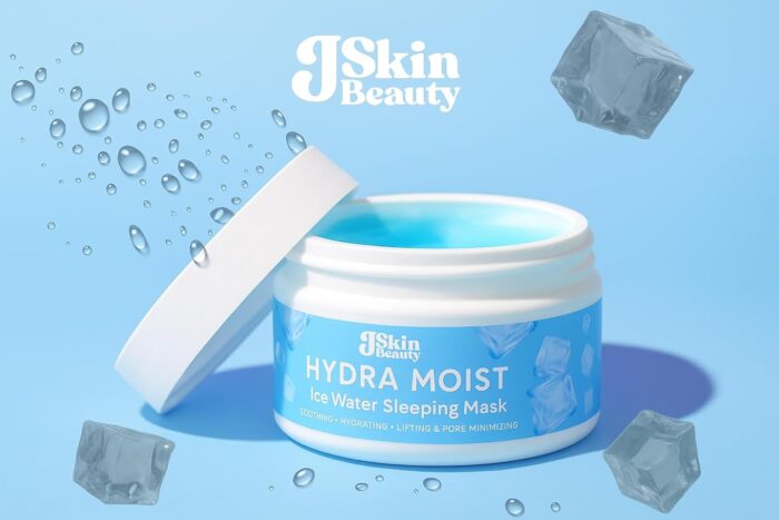 J Skin Beauty HYDRA MOIST Ice Water Sleeping Mask, 300g Fast absorbing.With cooling effect - Image 9
