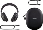 Bose QuietComfort Ultra Wireless Noise Cancelling Headphones with Spatial Audio, Over-the-Ear Headphones with Mic, Up to 24 Hours of Battery Life, Black 2023 - Image 6