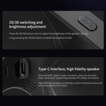 Goshyda Air 3D VR Glasses, Virtual Reality Headsets VR Smart Glasses with 4K Wireless Same Screen, Adjustable Lightweight VR Goggles for Cell Phone, TV Movies Video Games - Image 6