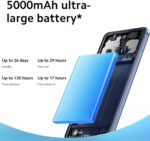 Xiaomi Redmi A3, 4GB RAM | 128GB ROM, 6.71 Inches HD+ 90HZ Display, 5000mAH Battery, 2 SIM, Dual Camera, (4G) Black | 1 year Local warranty - Image 5