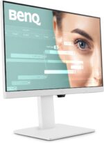 BenQ GW2486TC 24" IPS 1080p Home Office Monitor, FHD, USB-C (65W power delivery), 100Hz, Eye-Care, Ergo design, USB hub, daisy-chain, high refresh rate, 99% sRGB, HDMI, Display Port, TÜV Certified - Image 2