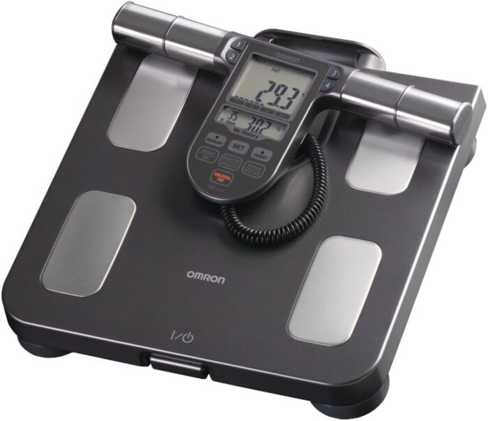 Omron Body Composition Monitor with Scale – 7 Fitness Indicators & 90-Day Memory