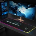 Goodstuff Rgb Gaming MoUSe Pad, Extra Large Soft Led Extended MoUSe Pad, Anti-Slip Rubber Base Computer Keyboard Mat - Image 5