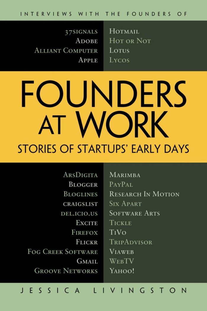 Founders at Work: Stories of Startups’ Early Days