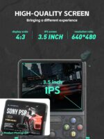 Yo R36S Retro Handheld Video Game Console Linux System 3.5 Inch IPS Screen Mini Video Player 128GB with 20 000 Pre Installed Games - Anaqa