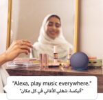 Echo Dot (5th Gen) | smart bluetooth speaker with vibrant sound and Alexa | Use your voice to control smart home devices, play music or the Quran, and more (speaks English & Khaleeji) | Charcoal - Image 3