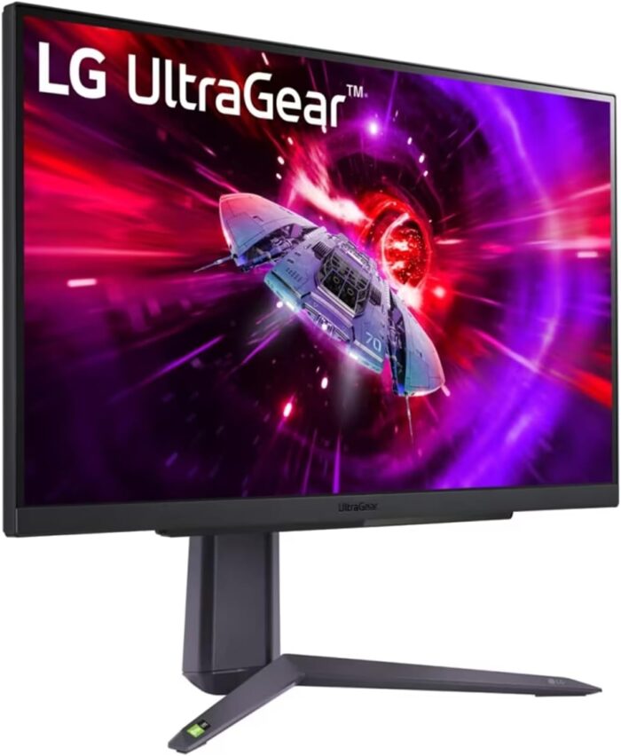 LG 27GR75Q, UltraGear Gaming Monitor(27'') QHD IPS Display(2560 * 1440),165Hz & 1ms, HDR 10, sRGB 99%(Typ.), G-SYNC, AMD FreeSync Premium, Anti-Glare, Height, Pivot, HDMI, DP Black(27GR75Q-B.ATR) - Image 4