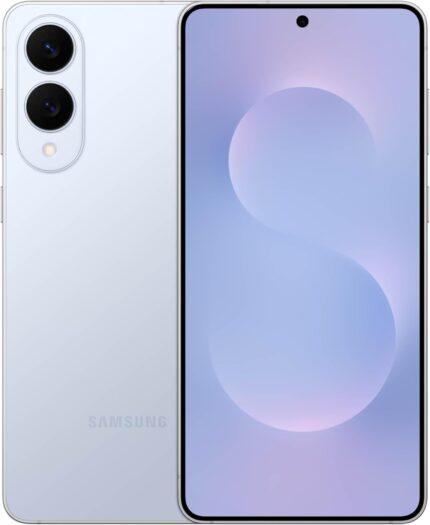 SAMSUNG Galaxy S25 Edge Phone, 512 GB AI Smartphone, Unlocked Android, Night Video, Fast Processor, ProScaler Display, All-Day Battery, 2025, US 1 Yr Manufacturer Warranty, Titanium Icyblue