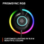 SteelSeries Arctis Nova 3 - USB-C Gaming Headset for PC, PS4, PS5 & Switch - RGB Lights - Hi-Fi Drivers - 360° Spatial Audio - AirWeave Memory Foam Earcups - Super Lightweight - ClearCast Gen 2 Mic - Image 10