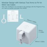 MOES Fingerbot Smart Switch Pusher, Touch Control, Tuya/Smart Life App Control, Requires BLE Hub for Timer, Voice Control, Compatible with Alexa, Google Home, and IFTTT, 1 Fingerbot - Image 6