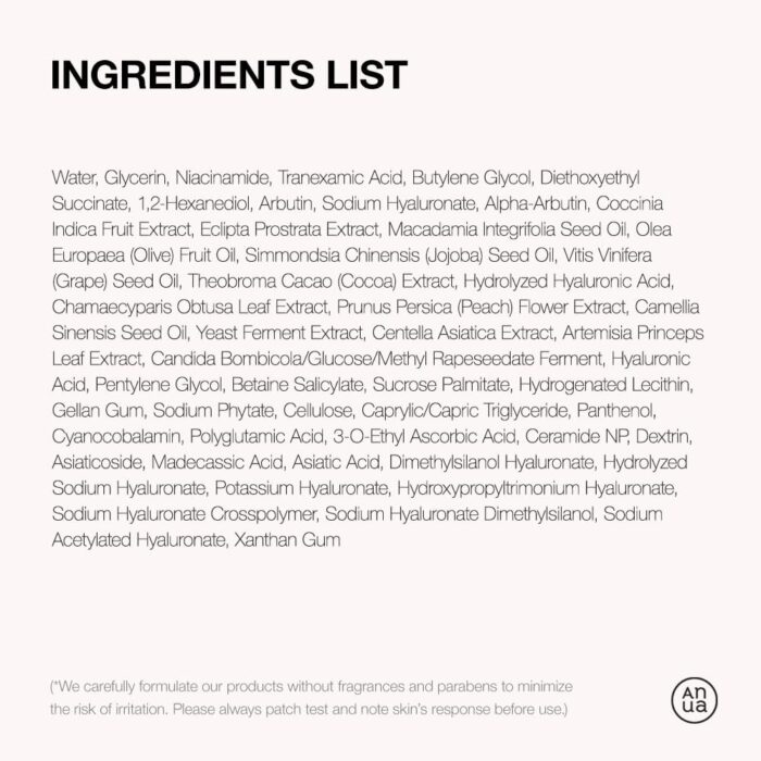 ANUA 10% Niacinamide+ 4% TXA Serum, Ceramide, Hyaluronic Acid, Tranexamic Acid, Vitamin B12 Natural color, Korean Glass Skin, Fragrance-Free, Dark Spot Serum, Korean Skincare, 30ml /1.01 fl.oz. - Image 7