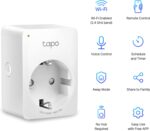TP-Link TAPO P100 – Wi-Fi Mini Smart Plug, Ideal for Scheduling Linking/Unlinking and Economizing Energy, Compatible with Alexa and Google Home, cor branca - Image 2
