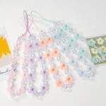 Meefisher 1-2 PCS Flower Beaded Mobile Phone Charms Lanyard Aesthetic Sweet Cute Phone Wrist Strap Anti-Lost Chain for Women Girls - Image 2