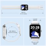 Fitpolo Smart Watch for Men Women with Bluetooth Call, Alexa Built-in 1.8" Blood Oxygen Heart Rate Sleep Fitness Watch, 105+ Sports Modes Smartwatch, Activity Tracker for Android iOS Phone - Image 8