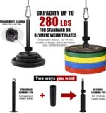 Funito Fitness LAT and Lift Pulley System, Dual Cable Machine(1.8M And 2.3M) with Upgraded Loading Pin for Triceps Pull Down, Biceps Curl, Back, Forearm, Shoulder-Home Gym Equipment - Image 5