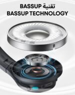 Soundcore Q11i Wireless Over-Ear Bluetooth Headphones by Anker, Deep Bass, 60H Playtime, Hi-Res Audio, Detachable Ear Cushions, Multipoint Connection - Image 3