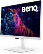 BenQ GW3290QT 31.5” 2560x1440 QHD IPS USB-C Ergo Eye-Care Monitor, Noise Filter Speakers, Noise Cancellation Mic, Optional Base Cover GC01 with Functions, Daisy Chain, Height Adjustment - Image 6
