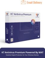 K7 Antivirus Premium 2025 |1 User, 3 Years | Antivirus, Internet Protection, Web CAM Protection for Windows Laptop or PC