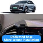 LUNQIN Car Phone Holder for Audi Q4 E-tron 2022 2023 2024 2025 and Audi Q4 Sportback E tron 2022-2025 Auto Interior Accessories Best Cell Phones Mount Cellphone Mobile Cradle Charging Navigation Stand - Image 3