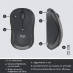 Logitech MK295 Silent Wireless Keyboard Mouse Set Combo (Black) - Image 7
