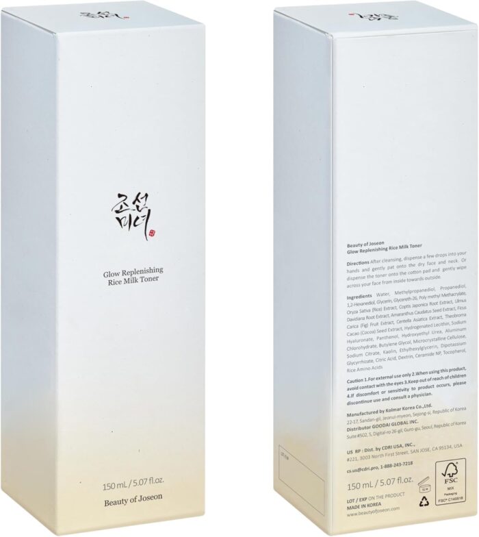Beauty of Joseon Glow Replenishing Rice Facial Sebum Toner for Oily Combination and Dry Skin Moisturizing Formula Hydrating Balance Care Korean Skincare for Men and Women 150ml - Image 7
