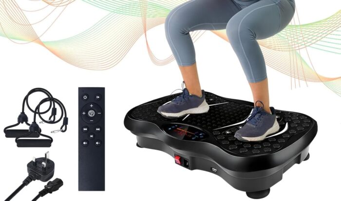 Max Strength - Vibration Plate Exercise Machine - Motion Vibration Platform | Whole Body Viberation Machine for Home, Weight Loss Vibration plate for professional massage Machine - Image 8