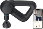 Theragun Prime Quiet Percussion Massage Gun for Deep Tissue Muscle Pain Relief, Portable Neck and Back Pain Relief, Handheld Electric Massager, Remote Bluetooth Conectivity and USB-C Charging, 5th Gen