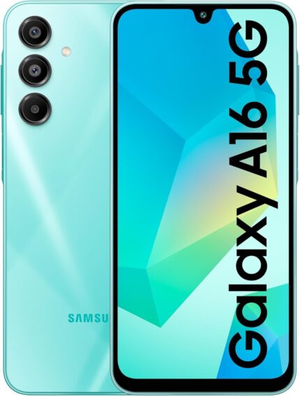 Samsung Galaxy A16 Dual-SIM 256GB ROM + 8GB RAM (GSM Only | No CDMA) Factory Unlocked 5G Smartphone (Light Green) – International Version