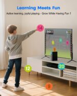MetFut AR Motion Gaming Console for Kids & Families – Plug & Play Video Game System for Indoor Physical Play & Interactive Family Fun. Great for Gifts, Game Nights, Parties, Playtime and Playdates - Image 6