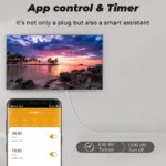 UanTii 20A Tuya Smart Plug WIFI Wireless Outlet Smart Socket Timing Schedule Power Monitoring Overload Protection Smart Life App Remote Control Works with Alexa and Google Home - Image 6