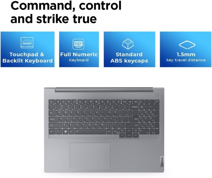 Lenovo ThinkBook 16 G6 IRL | 16" WUXGA IPS 120Hz | Intel Core i7-13700H | 16GB DDR5 | 512GB SSD | Intel Iris Xe Graphics | Backlit Keyboard | Wi-Fi 6 | Windows 11 Pro (UPGRADED) Arctic Grey - Image 5