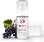 6SKINS® Perfect Radiance Face Serum with 2% Niacinamide+ Vitis Vinifera(Grape) Seed Oil+ PHA |Korean Skincare| For Brightening, Hydrating & Radiant Skin, Glow Serum 30ml